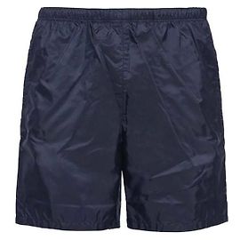 Prada Re-Nylon Swim Trunks Blue