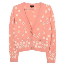 Chanel Daisy Cardigan Größe Pink