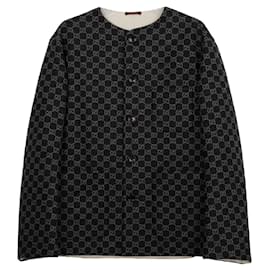Gucci GG Pattern Jacket Brown