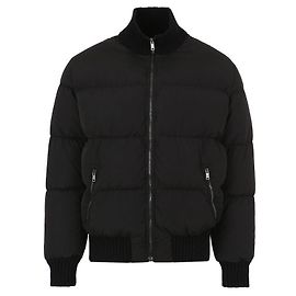 Prada Giacca in cotone di peso medio Nero