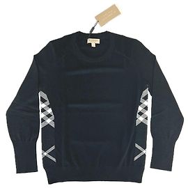 Burberry Damen Strickpullover schwarz Schwarz