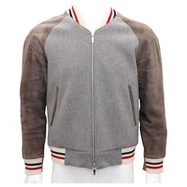 Thom Browne Bomber Jacket Brown