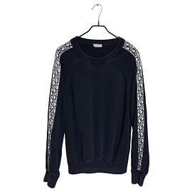 Dior Maille avec insertion Oblique Bleu
