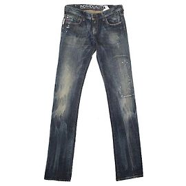 Calça jeans azul desbotada Armani Jeans Azul