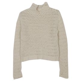 Dior Taille Crochet Knit Blanc