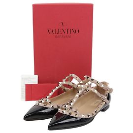 Valentino Garavani Flat Shoes Black