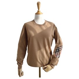 Burberry Wollstrickpullover Braun