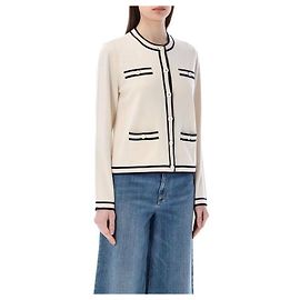 Tory Burch Cardigã Marrom