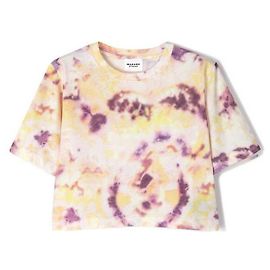 Isabel Marant Camiseta estampada tie-dye Amarillo