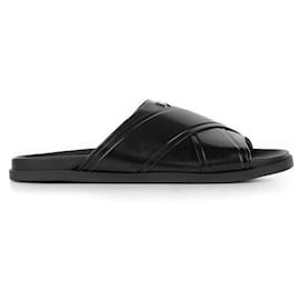 Givenchy Sandali flat slide Nero