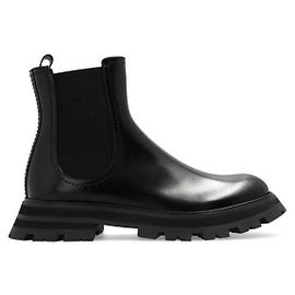 Alexander Mcqueen Botines Chelsea Negro