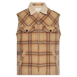 Isabel Marant Karo-Weste Braun