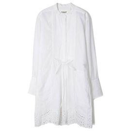 Isabel Marant Vestido de algodón Blanco