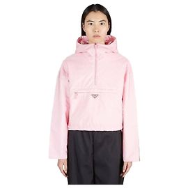 Prada Re-Nylon Bomber Jacket Pink