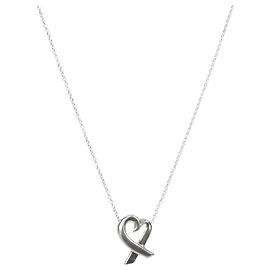 Tiffany & Co Collana in Argento Cuore Amorevole Argento