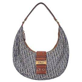 Dior Borsa hobo chic da strada obliqua Multicolore