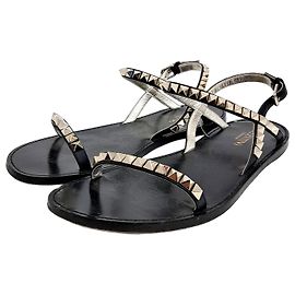 Valentino Rockstud Sandals Black