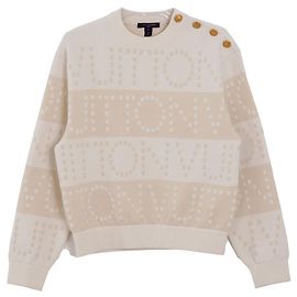 Louis Vuitton Chunky Knit Größe XS Weiß