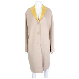 Casaco Loewe de lã e cashmere bege Marrom