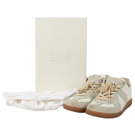 Maison Martin Margiela Baskets Réplique de l'Armée Allemande Taille Blanc