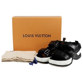 Louis Vuitton Archlight Flache Sandale Größe Schwarz