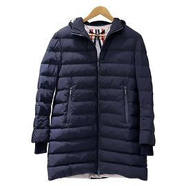 Thom Browne Striped Padded Jumper Blue