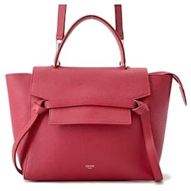 Céline Bolso de cinturón Micro Celine Roja