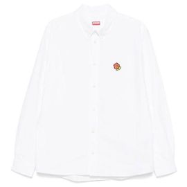 Kenzo Pop Oxford Hemd Weiß
