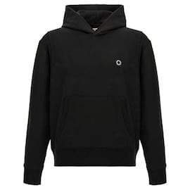 Kenzo Blumiger Hoodie Schwarz