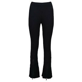 Moncler Knit Crepe Pants Black