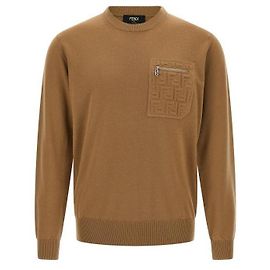 Fendi Suéter de lã ATMOF Marrom