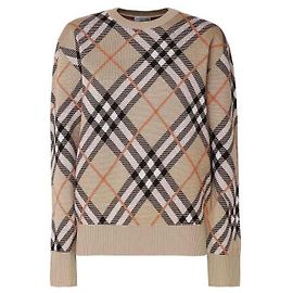Burberry Pull en mélange de laine Blanc