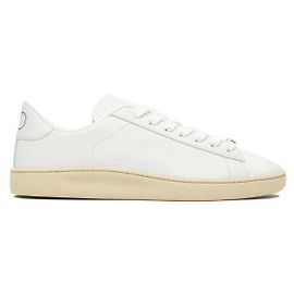 Valentino Baskets en cuir de veau Napa Blanc