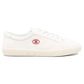 Sneakers basse con lacci Céline bianche Bianco