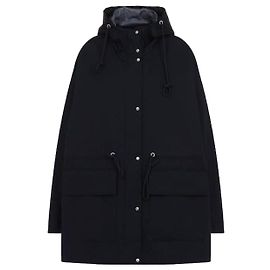 Moncler Parka con Cappuccio Gaillon Blu