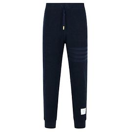 Thom Browne Pantaloni jogger in loopback Blu
