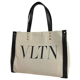 Valentino Rockstud Tote Bag Schwarz Roh