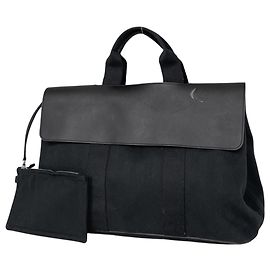 Hermès Valparaiso MM Tote Bag Schwarz