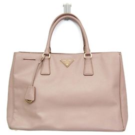 Bolsa Prada Saffiano Galleria em bege rosa Bege