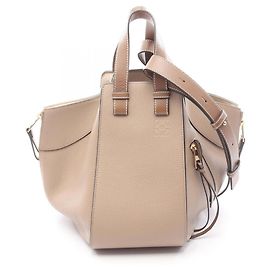 Loewe Hammock Bag - Small Handbag Brown Beige