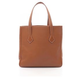 Sac cabas Victoria 32 d'Hermès Marron