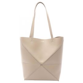 Loewe Puzzle Tote Medium Beige