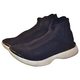 Baskets en toile Acne Studio bleu taille 36 Bleu