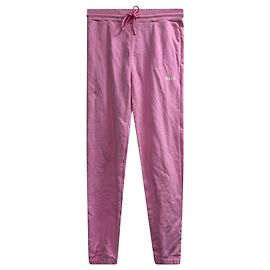 Calças de moletom rosa com estampa de logo MSGM Marrom Rosa