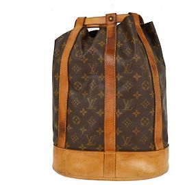Louis Vuitton Randonnee Backpack Monogram Canvas PM Brown