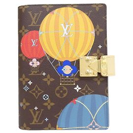 Louis Vuitton Monogram Balloon Couverture Carnet Paul Organizer Brown