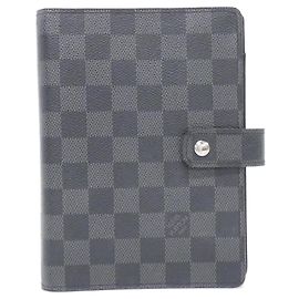 Louis Vuitton Damier Graphite Agenda MM Organizer Damier ebene