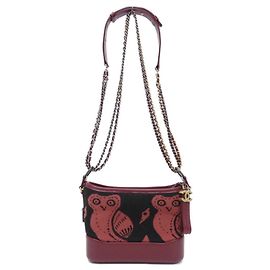 Borsa a Spalla Chanel Gabriel Line 91810 Nero Rosso