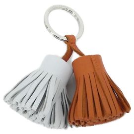 Chaveiro Hermès Carmen Unodos Marrom