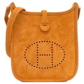 Borsa a Spalla Hermès Evelyn 16 cm Arancione